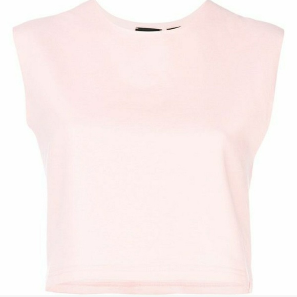 puma pink crop top